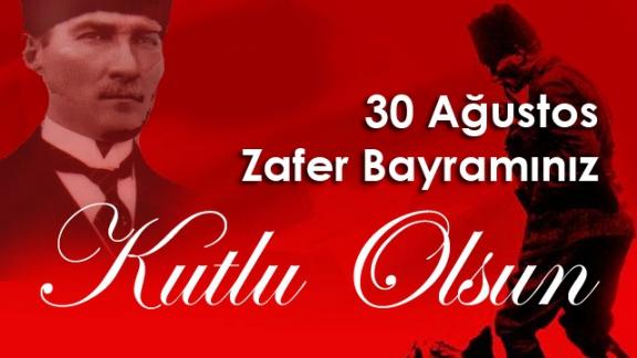 Gülnar İlçe Milli Eğitim Müdürü Sayın Fatih BURĞUT´dan 30 Ağustos Zafer Bayramı Mesajı.