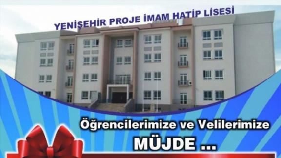 Yenişehir İlçemizde açılan Proje İmam Hatip Lisesinin tanıtımı yapıldı.