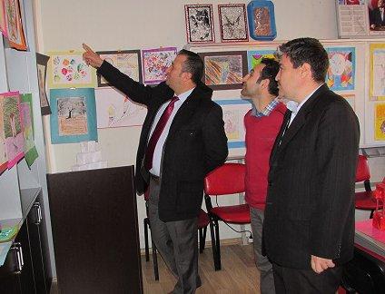 Atatürk Ortaokulu Görsel Sanatlar Ve Teknoloji Tasarım Dönem Sonu Sergisi Gerçekleştirdi.