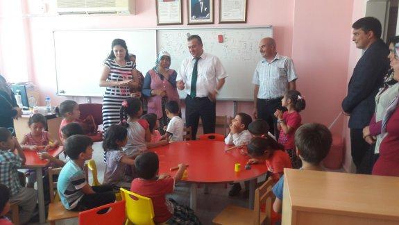 İlçe Milli Eğitim Müdürü Fatih BURĞUT Kuskan ve Alanboğaz Okullarını Ziyaret Etti