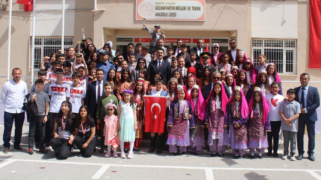 Gülnar'da 23 Nisan Ulusal Egemenlik ve Çocuk Bayramı Coşkusu