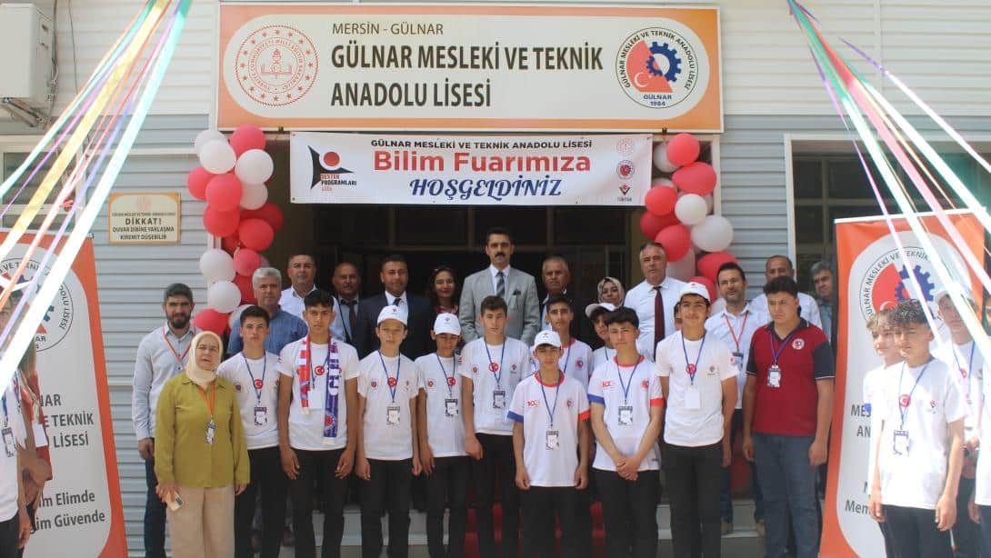 GÜLNAR MESLEKİ VE TEKNİK ANADOLU LİSESİ TÜBİTAK 4006 BİLİM FUARI